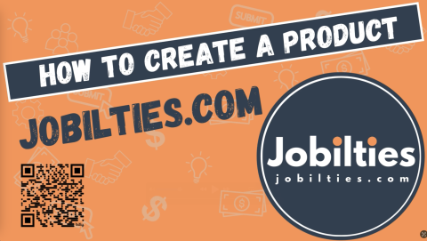 How to Create a Product Listing on Jobilties